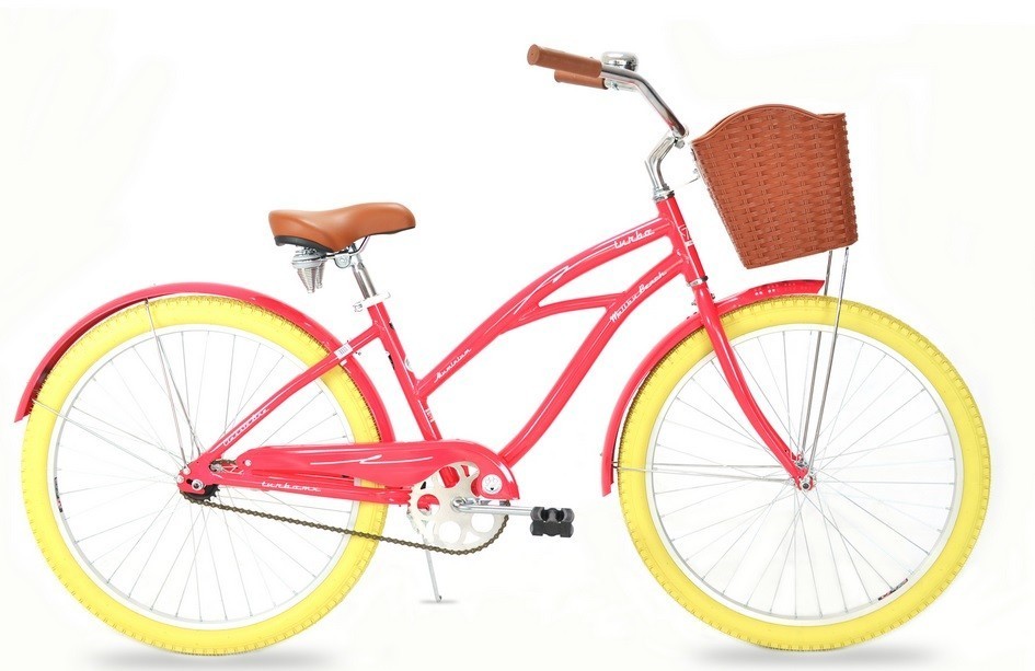 Modelo 128718 BICICLETA R.26 TURBO MALIBU W RED 2015