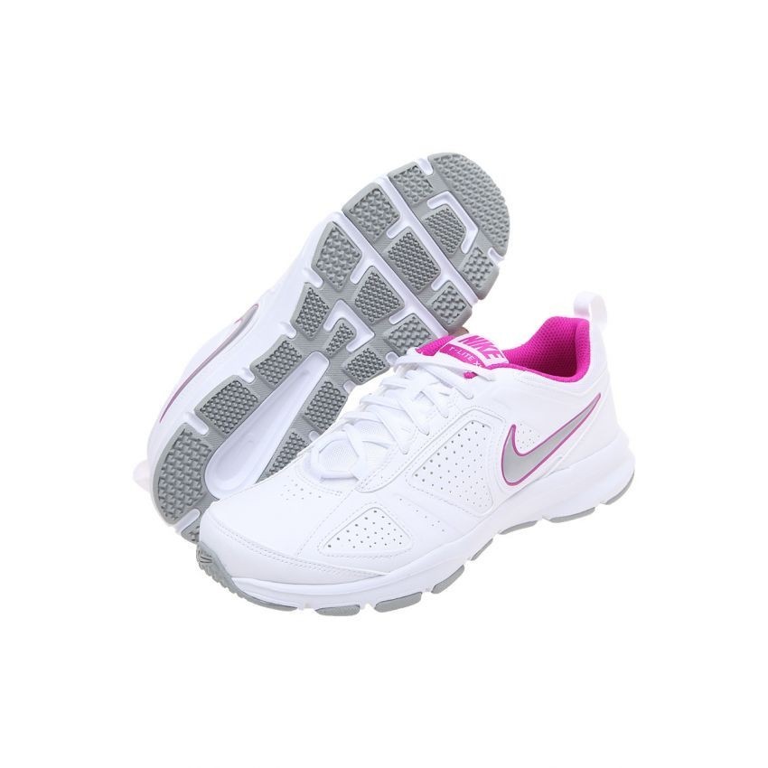Tenis Nike T-Lite XI SL - Blanco con Rosa