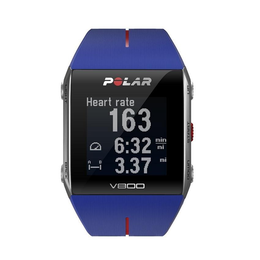 Reloj Polar V800 GPS Deportes Monitor Actividad - Azul