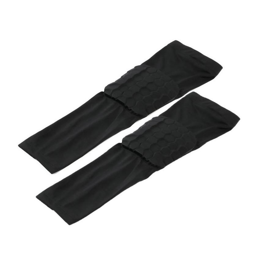 Brazo Codo protector de la cubierta del gimnasio del deporte Ciclismo Shooting crashproof Honeycomb Pad L