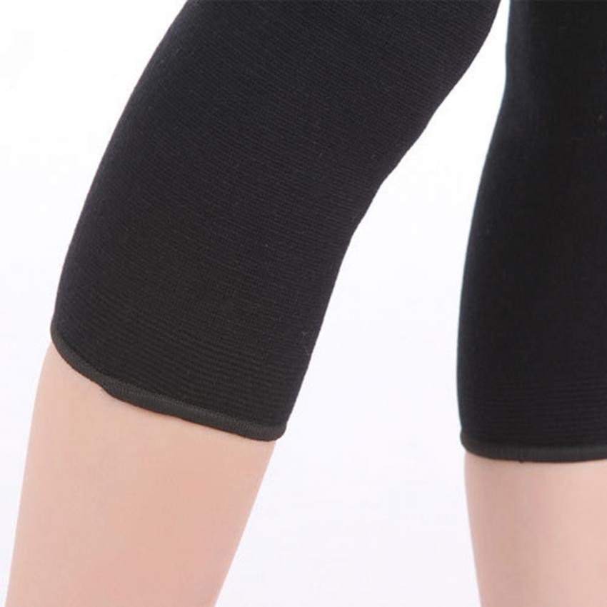 1 par suaves elástico transpirable Deportes Rodilla apoyo protector Brace Pad Gimnasio