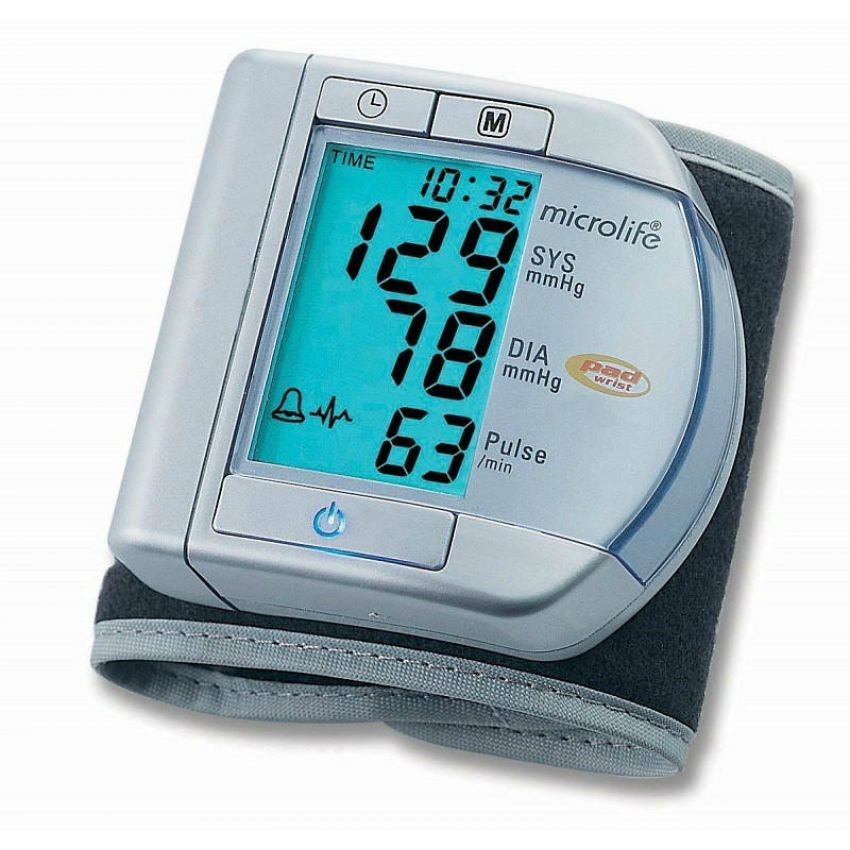 Baumanómetro Digital de Muñeca Microlife BPW100-Gris