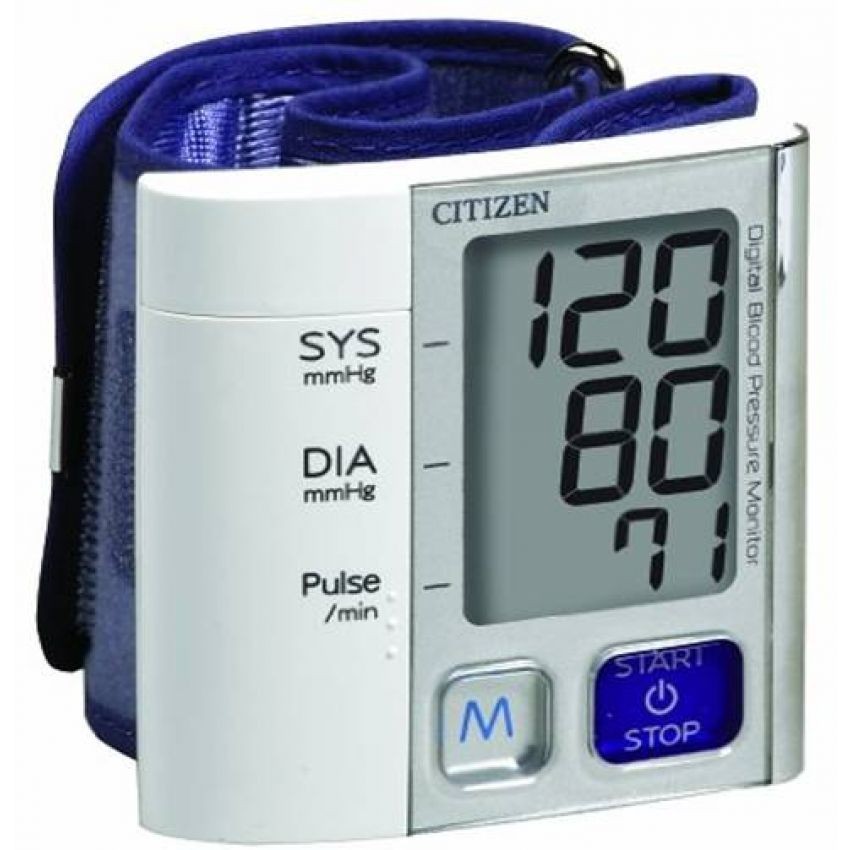 Baumanómetro Digital Citizen CH657 Diseño Slim con Termómetro Digital de regalo-Blanco