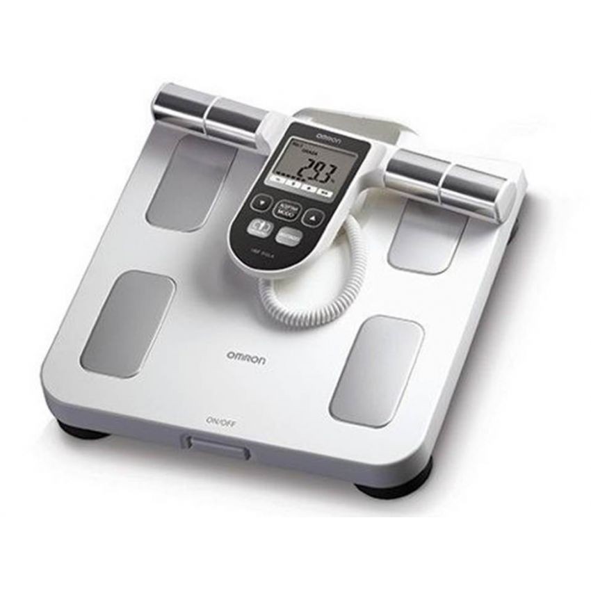Balanza con Analizador de Fitness Omron HBF-510LA-Blanco