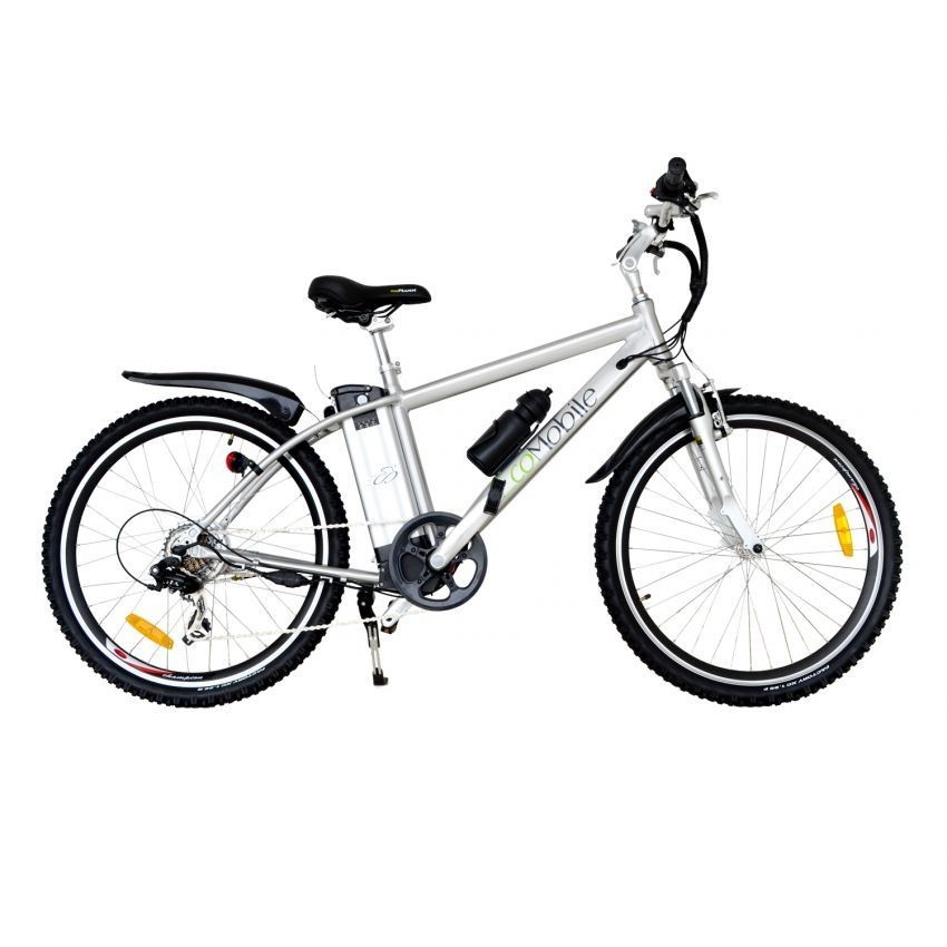 Bicicleta Electrica EcoMobile Power Plus 36V -Plata
