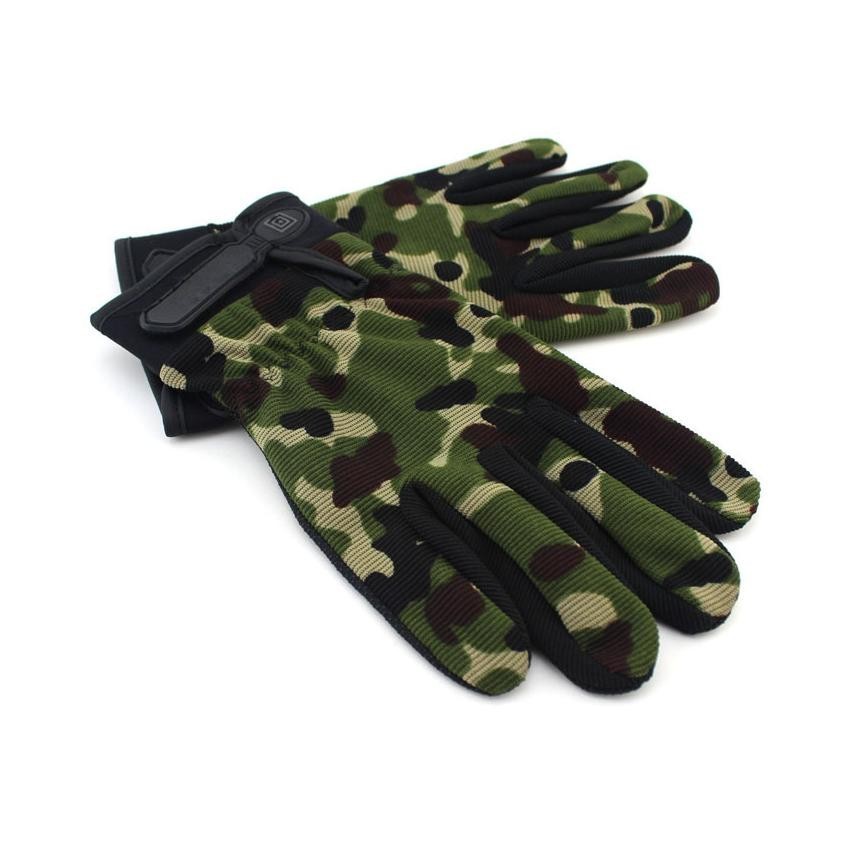 Guantes Militar Ciclismo Deportivo Dedo Completo OASAP ES73591-Multicolor