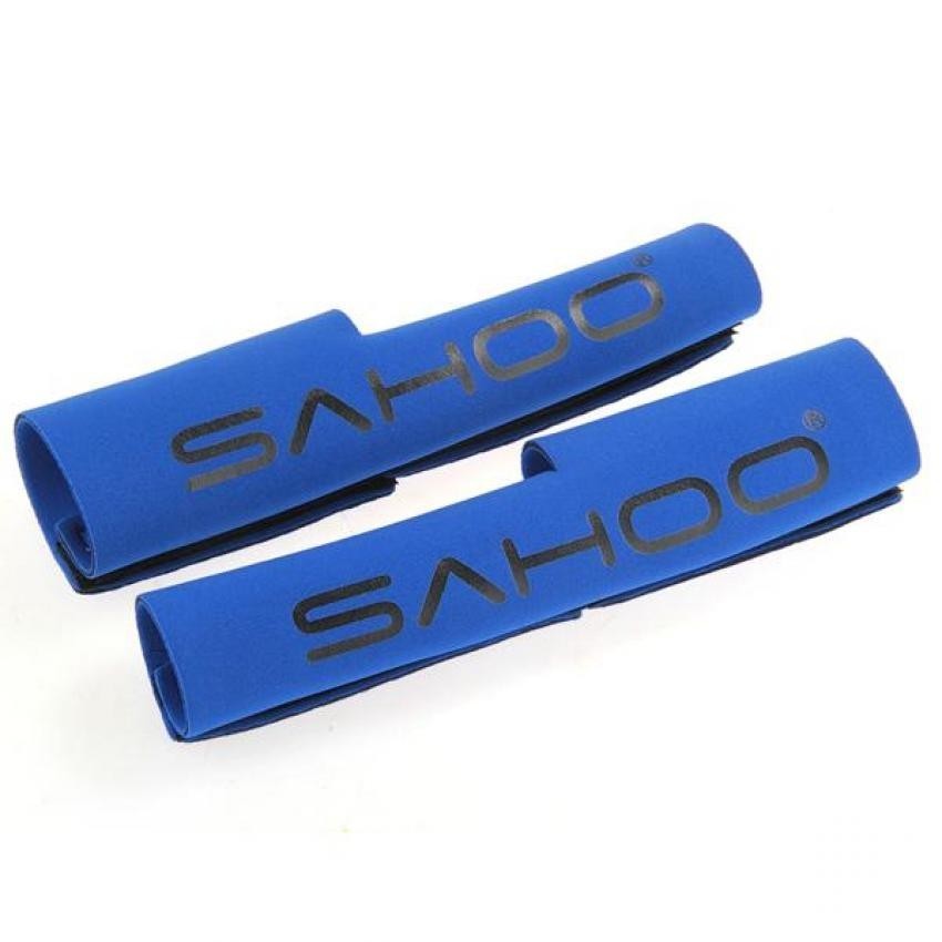 2 Protectores para Horquilla de Bicicleta Azul Neopreno Deporte