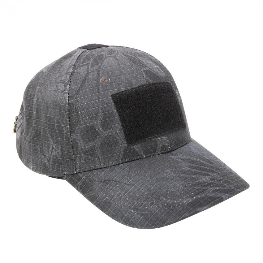 Gorra de Béisbol para Hombre Camuflaje Aire libre Deporte Camuflaje Negro