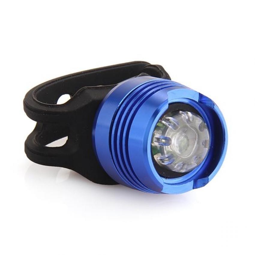 Luz Trasera Lámpara LED Impermeable Color Azul para Bicicleta Ciclismo Deporte