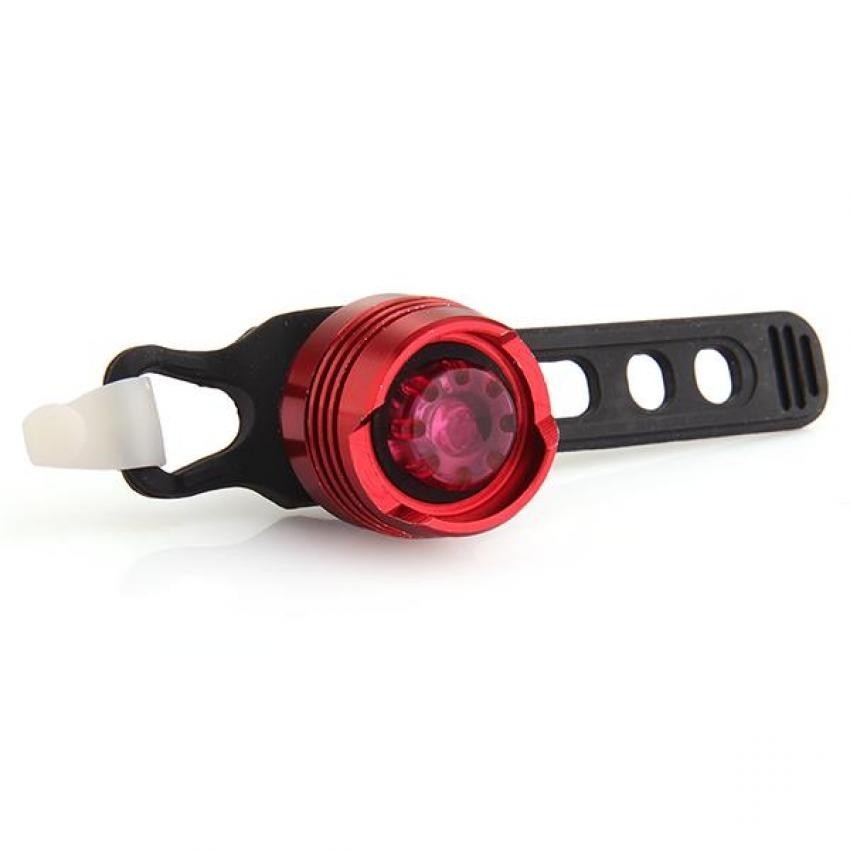 Luz Trasera Lámpara LED Impermeable Color Rojo para Bicicleta Ciclismo Deporte