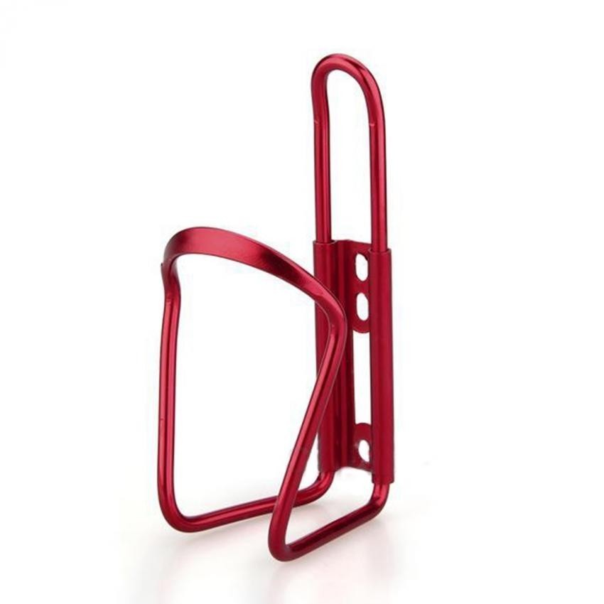 Para bicicleta Ciclismo Deporte acuático Aluminio Botella sostenedor de la jaula del estante Red