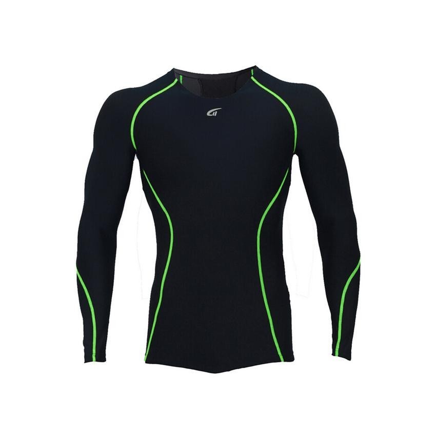 Pro Combat Playera Hombre Compresión Negro YT002