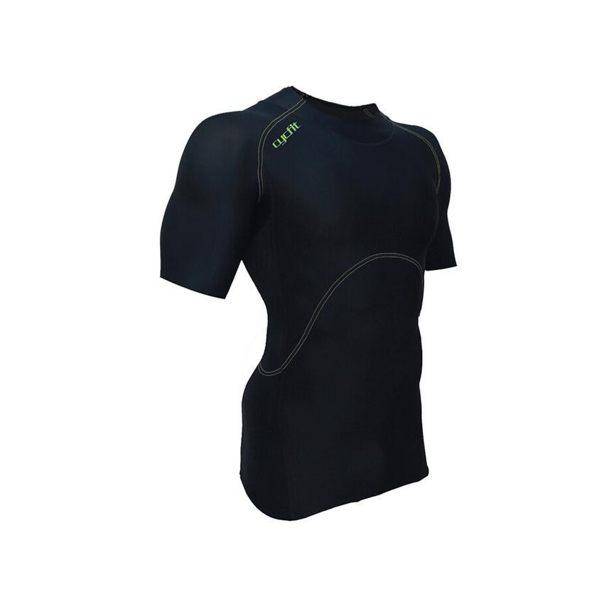 Pro Combat Playera Hombre Compresión Negro S-XL YT001