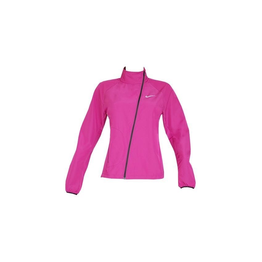 Chamarra para correr de Mujer Nike Run Fast Jacket Vivid 685929-616-Rosa