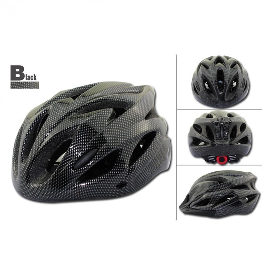 18 Ultralight respiraderos Integrally molded deportes casco ciclismo con visera Mountain Bike bicicleta adulto