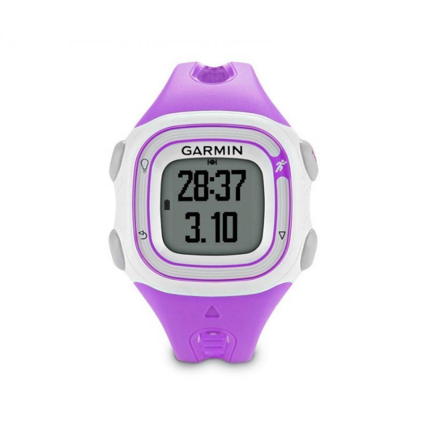 Reloj Garmin Forerunner 10-Morado con Blanco