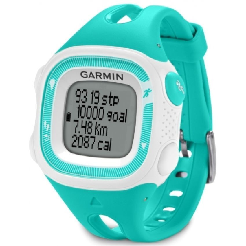 Reloj de Fracuencia Cardíaca Garmin Forerunner 15 con Banda-Verde con Blanco
