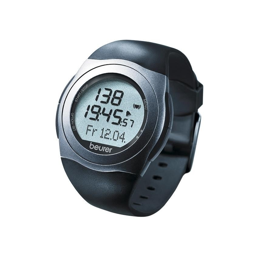 Reloj Monitor de Pulso Beurer PM25-Negro con Gris