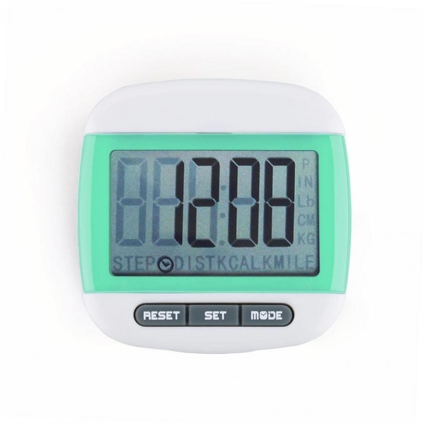 Mini LCD Pedometer (Verde)