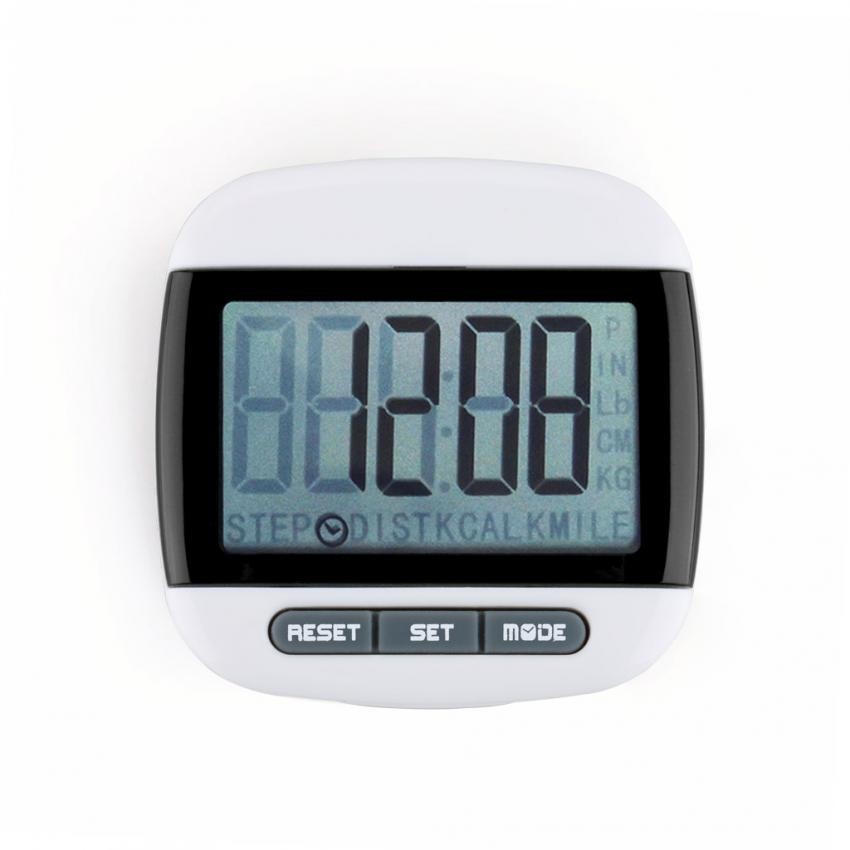 Mini LCD Pedometer (Negro)
