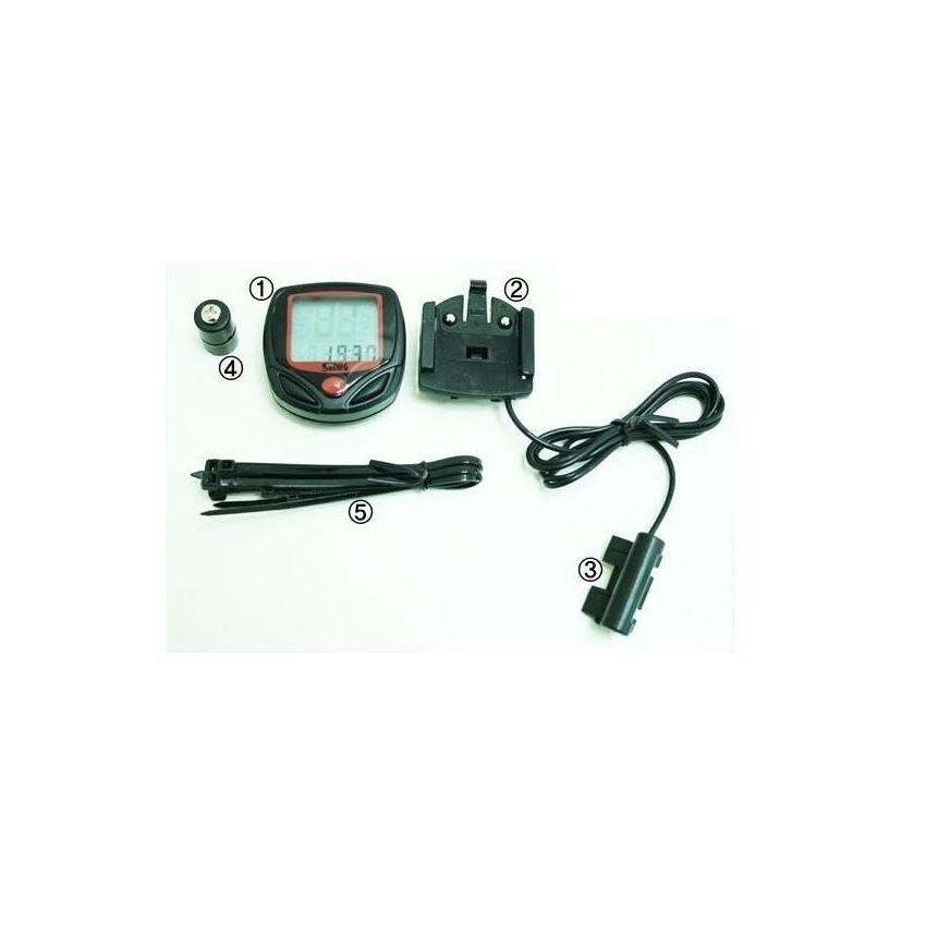 Velocímetro LCD para Bicicleta WLCP-006-Negro