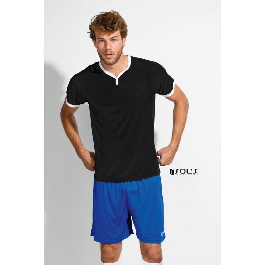 UNIFORME DEPORTIVO ATELETICO NEGRO (PACK 5 )PZS