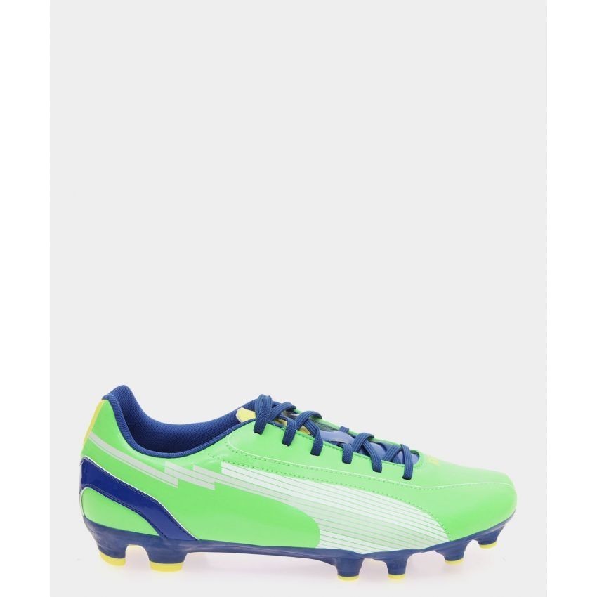 Tachones para Fútbol Puma evoSpeed 5 para Caballero - Verde + Azul