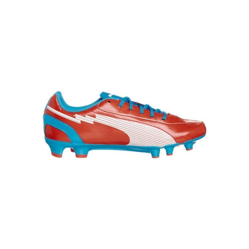 Tachones para Fútbol Puma evoSpeed 5 para Caballero - Naranja + Azul
