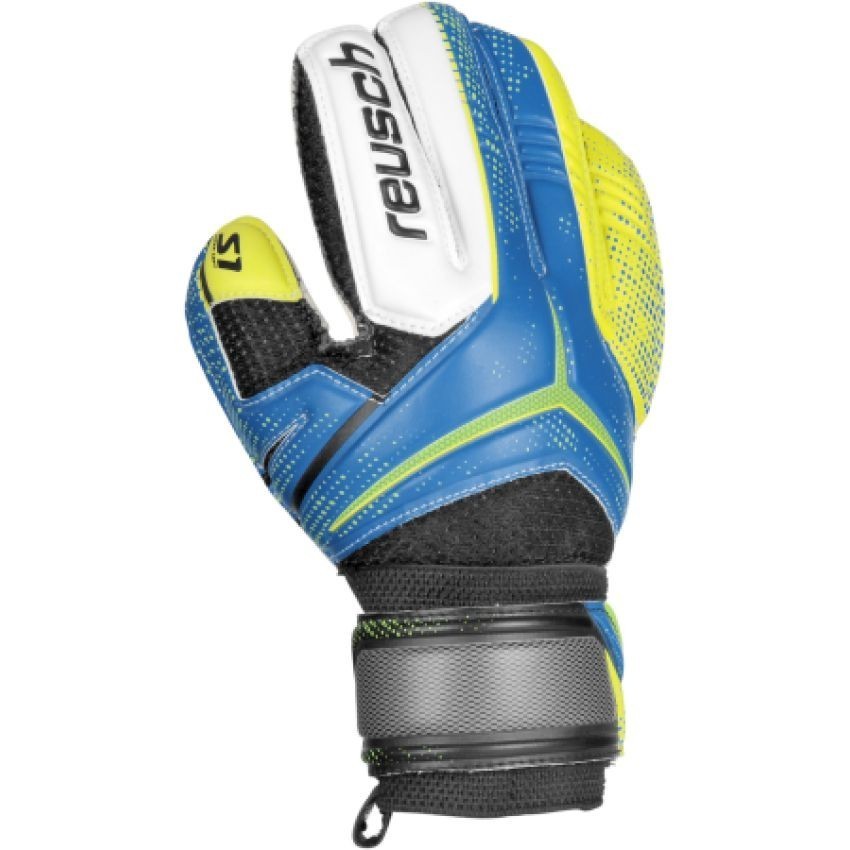 Guante Reusch Re:ceptor S1 Jr. Azul con Amarillo