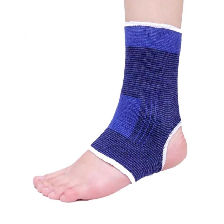 Escalada Pad Correr elástico exterior de punto de tobillo Guardia Pierna Pie Soporte tobillo Protector