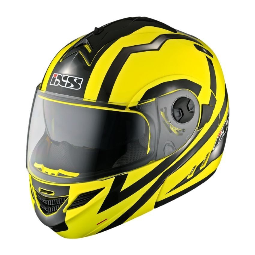 Casco IXS HX333 Stroke-Amarillo con Negro