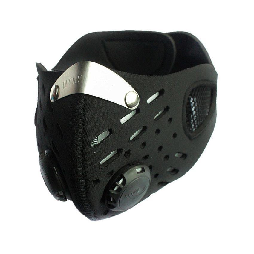 Mascara Anti Contaminación de Neopreno con Filtro Antifaz-Negro