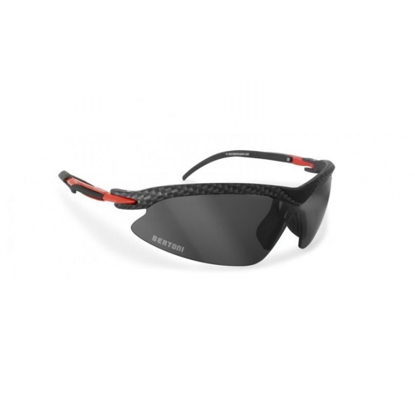 Lentes Bertoni D335D Lens-Rojo con Humo