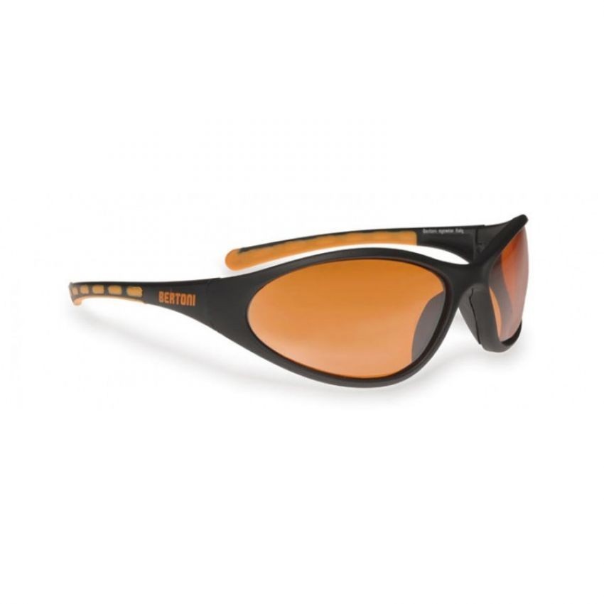 Lentes Bertoni AF158D Lens Rubber-Negro Naranja