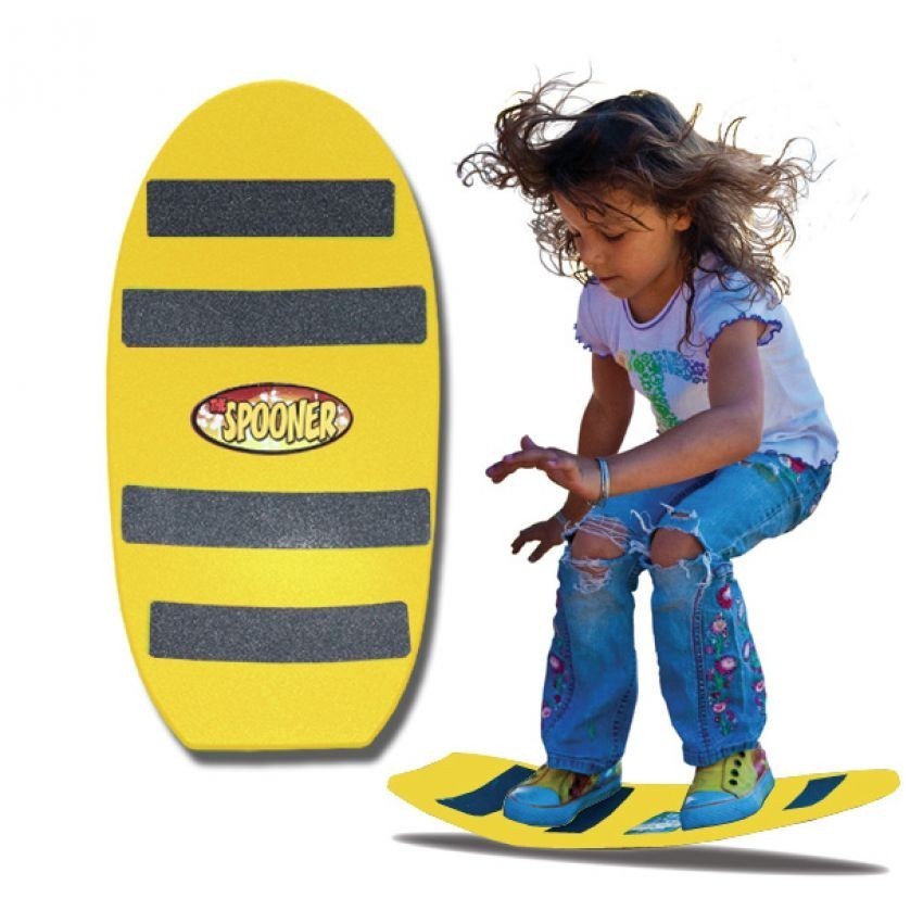 Patineta/Tabla de Blalance Spoonerboards FREESTYLE mayores de 4 años Amarillo