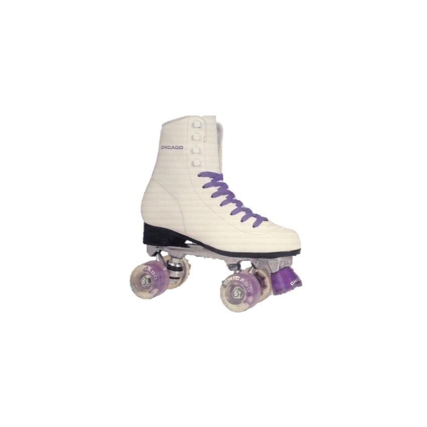 Patines Chicago para Dama-Blanco con Morado