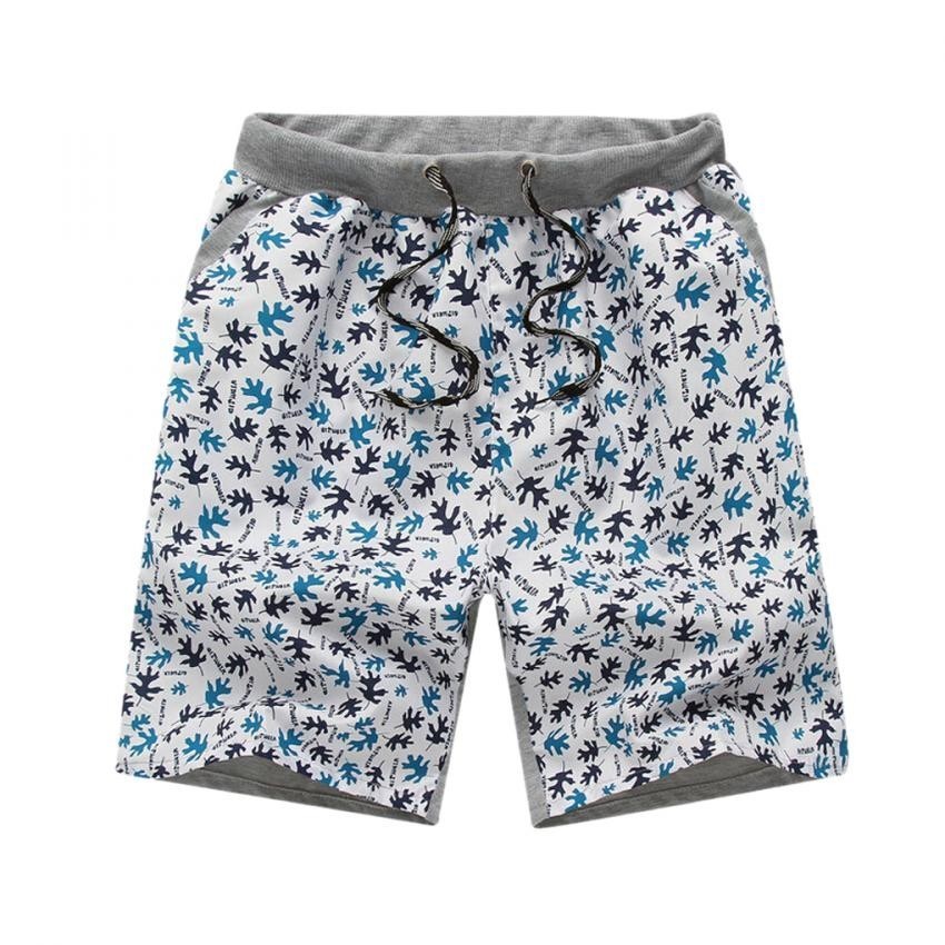 ELENXS Hombres Beach pantalones de camuflaje Baúles Shorts Bañadores Casual sueltas Deportes de Verano de Capilaridad No. 4