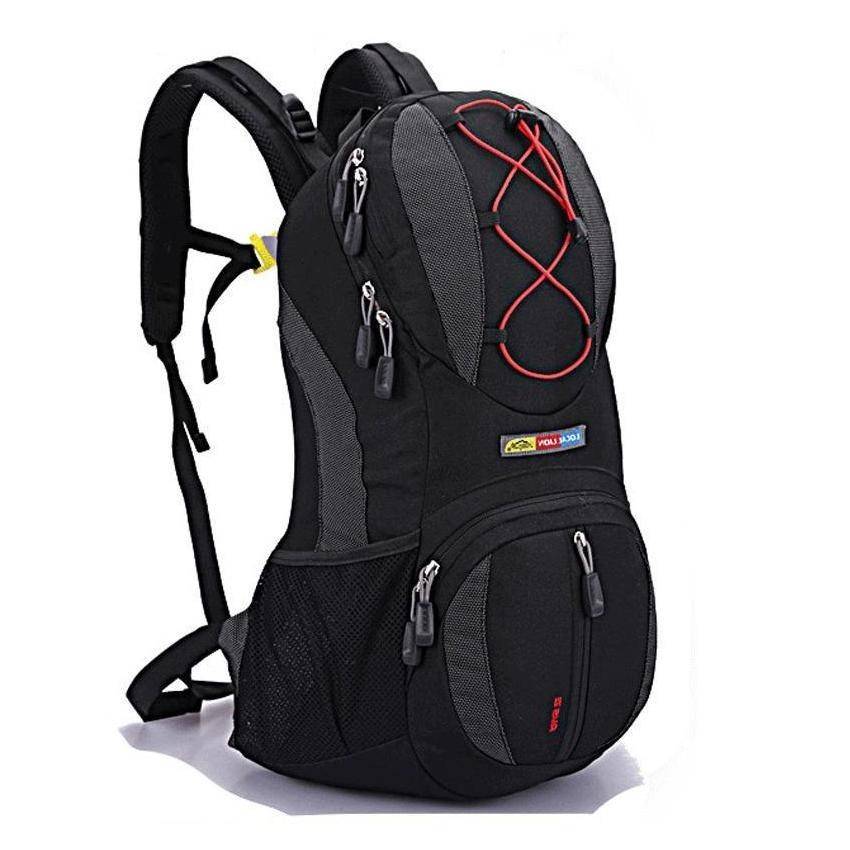 Senderismo, Campamentos al aire libre Montañismo bolsas mochila Bolsa de deporte Ciclismo Deportes (negro)