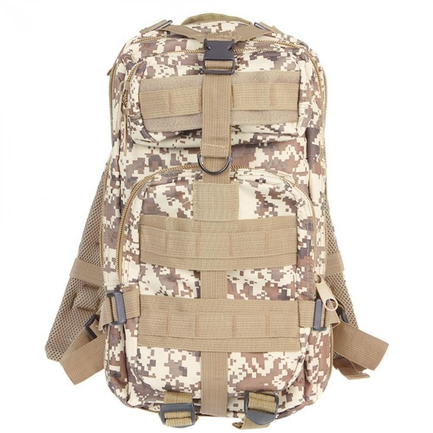 Mochila militar de deporte al aire libre para Camping, Caza , excursión Bolsa (camuflaje del desierto)