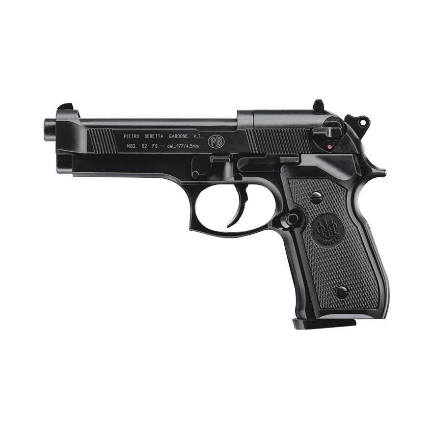 Pistola deportiva 4.5 mm Beretta negra M92 FS Umarex