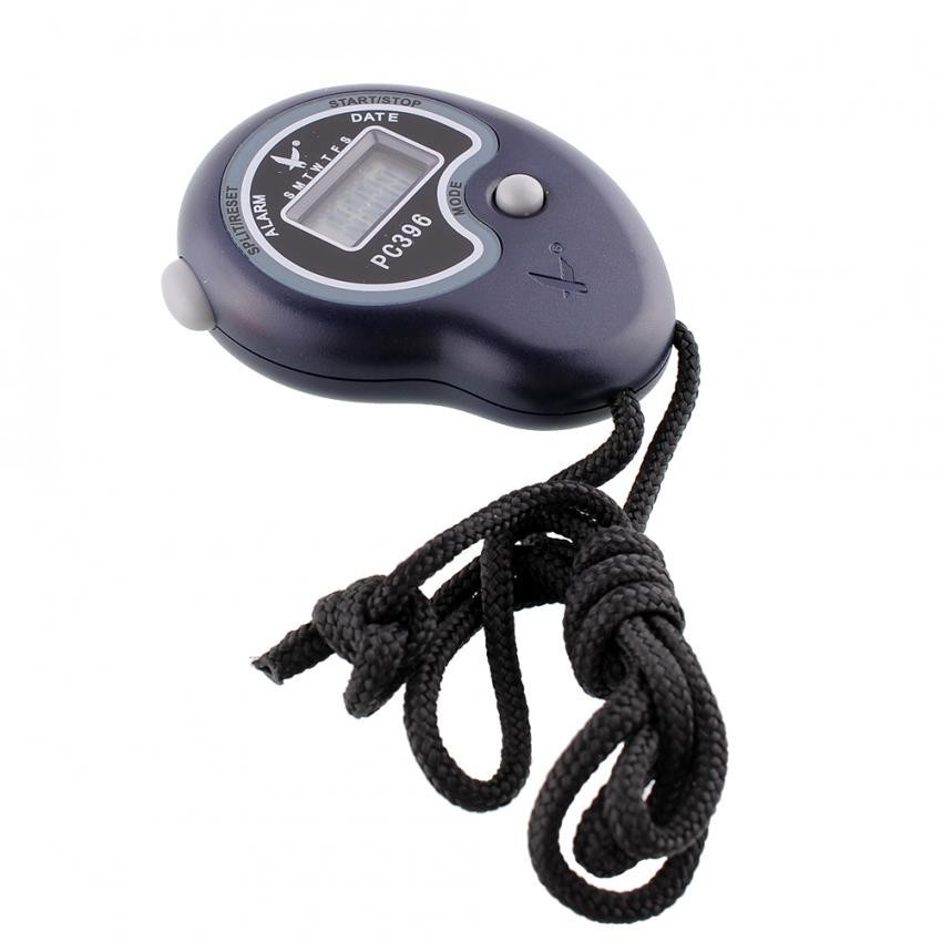 Cronómetro digital LCD Cronómetro Temporizador contador Deportes Cronógrafo ejecutando Miryo