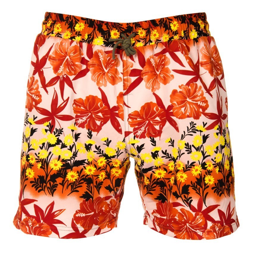 Traje de baño Btabs Palmeras-Naranja