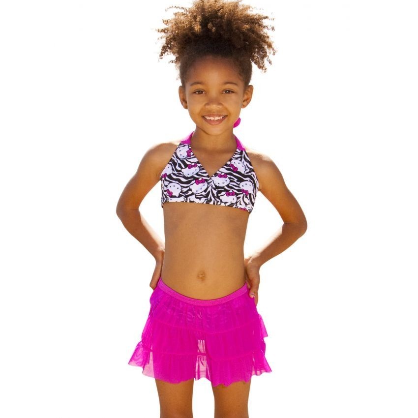 Bikini De Dos Piezas Con Falda Hello Kitty HK6490
