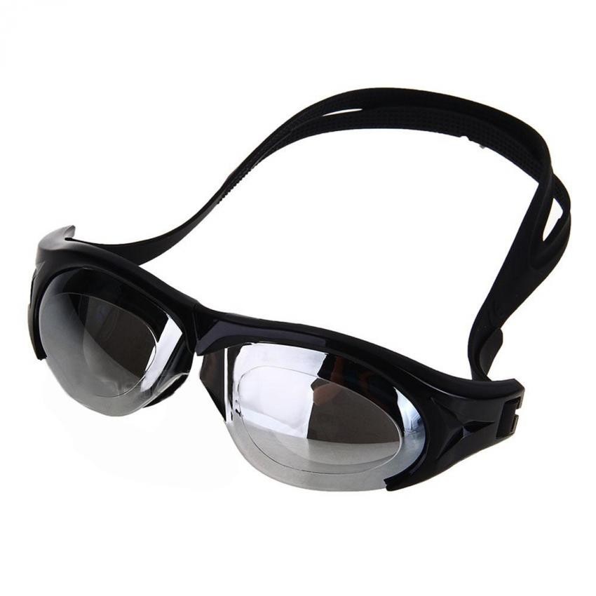 UV Protección Gafas Gafas Natación Negro unisex impermeable anti-vaho