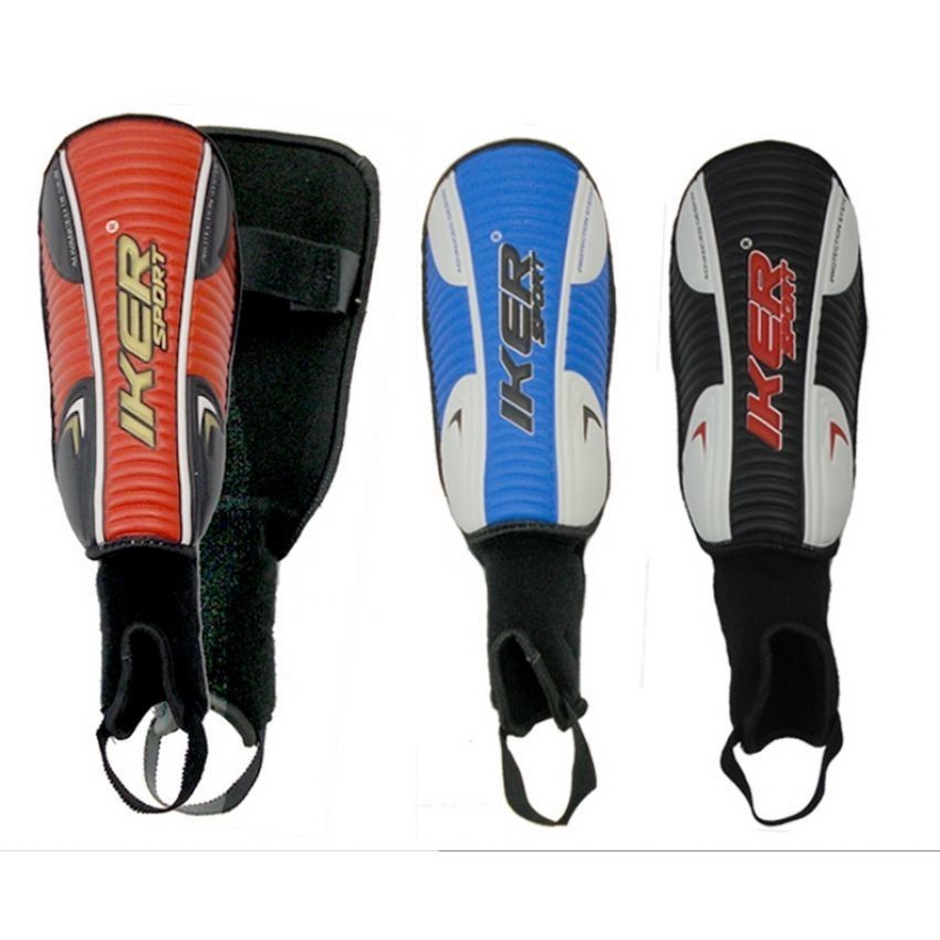 Par de Espinilleras modelo IKER en alta frecuencia con tobillo