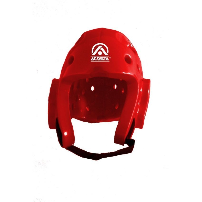 Careta para Artes Marciales Abierta Acosta-Roja