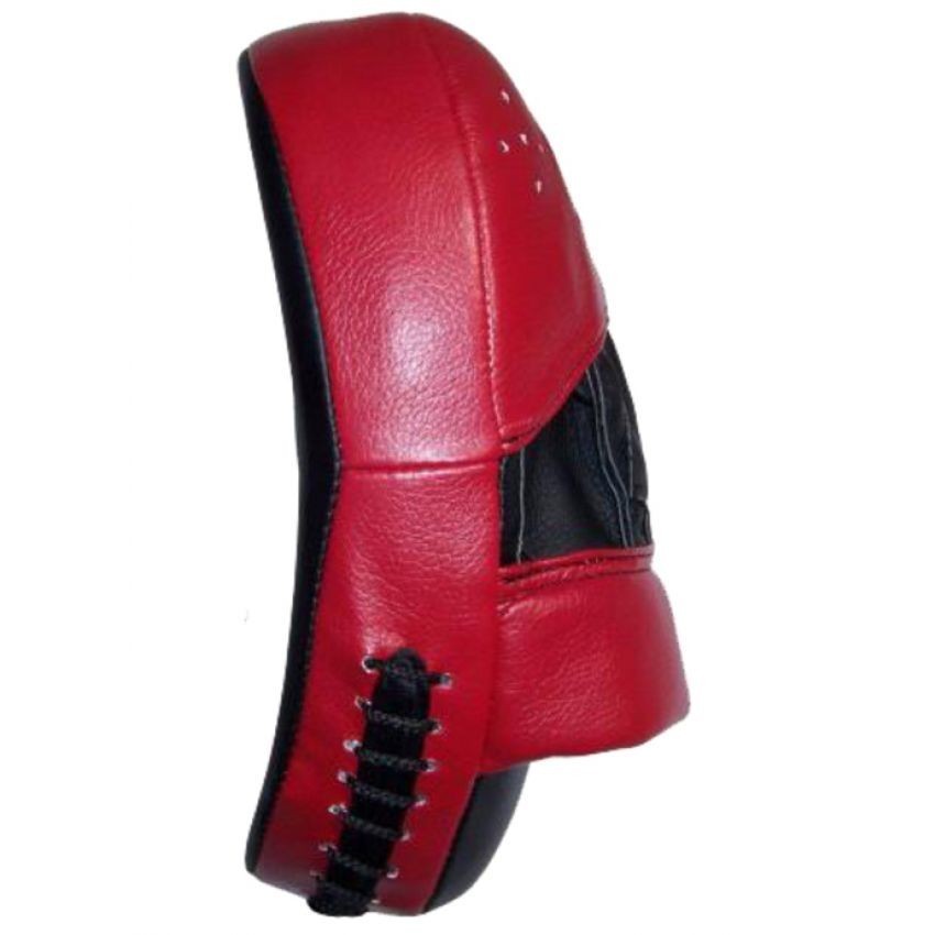 Cachagolpes Curvo en Vinil en colores: Rojo con Negro