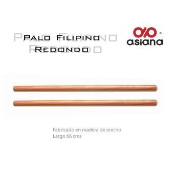 Palo Filipino/Madera Redondo Par Asiana Para Mayor Y Mejor Entrenamiento AS-404-1