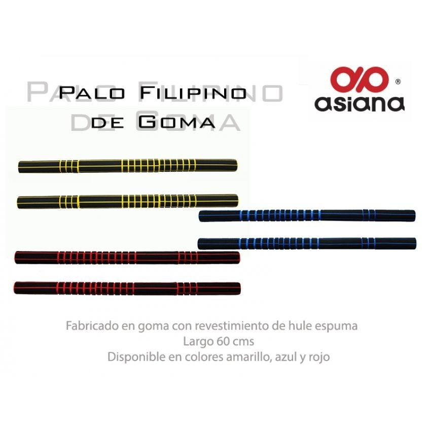 Palo Filipino De Goma Par Asiana Para Mayor Y Mejor Entrenamiento AS-407