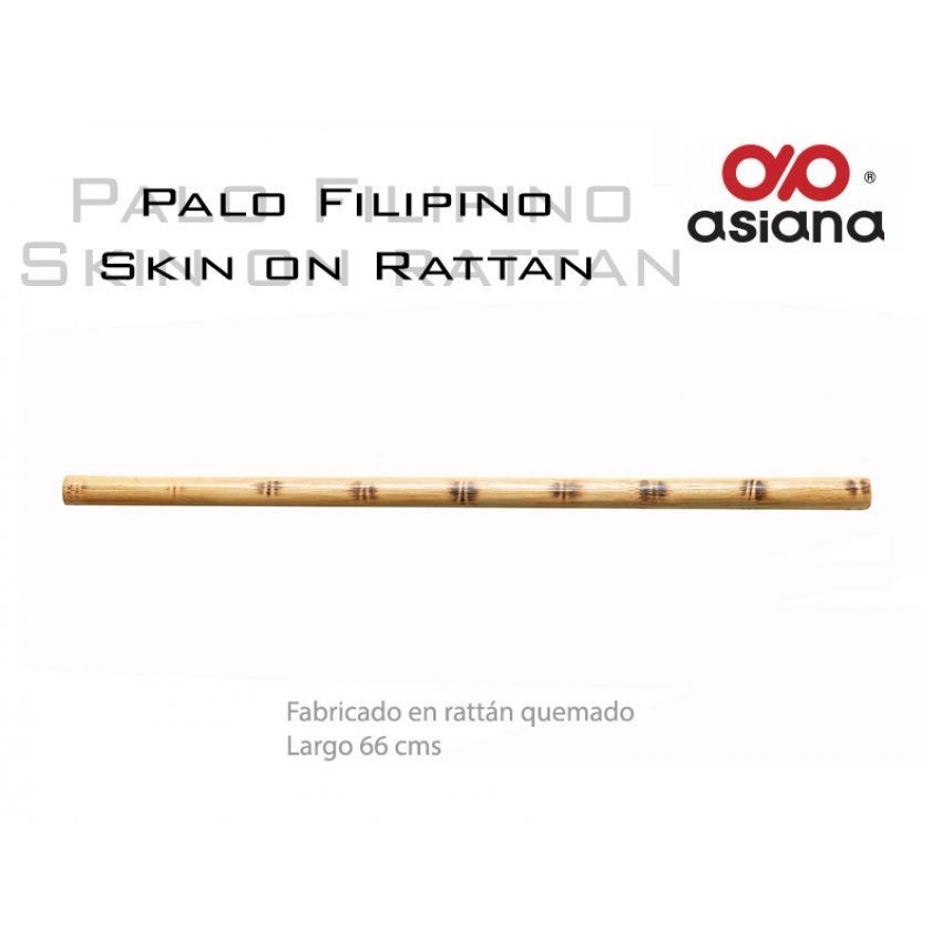 Palo Filipino Skin On Rattan Asiana Para Mayor Y Mejor Entrenamiento AS-417
